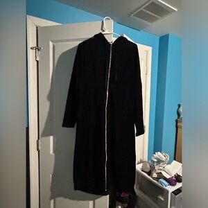 Meli Velour Hoodie Dress Size Small NWT